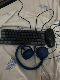 Cendo mouse tastiera e cuffie da gaming