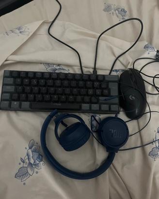 Cendo mouse tastiera e cuffie da gaming