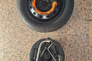 Ruotino di scorta T135/80 R14 completo di kit