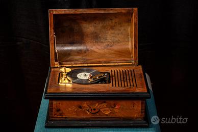 Scrigno carillon vintage funzionante