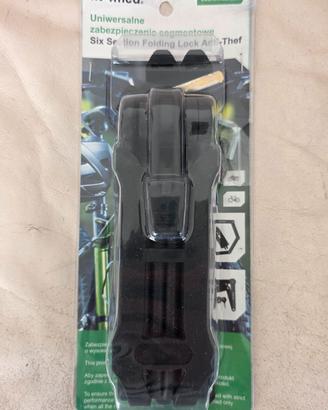 🔐 Lucchetto Pieghevole Bici 80 cm - Resistente!