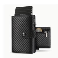 Portafoglio Smart Ultra Sottile Uomo Nero