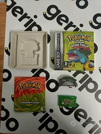 da collezione Pokémon verde foglia con box