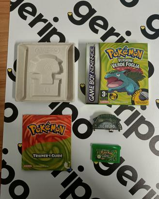 da collezione Pokémon verde foglia con box