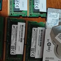 memoria ram, hard disk, processori