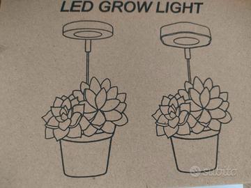 Luci per piante da interno due confezioni