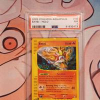 Entei (AQ H8) Aquapolis Psa 7 Pokemon Eng