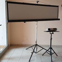 Proiettore e telo professionale