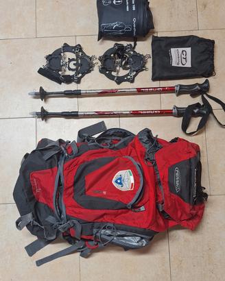 materiale trekking 