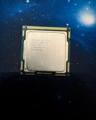 Processore Intel i5 760 4 cores LGA 1156