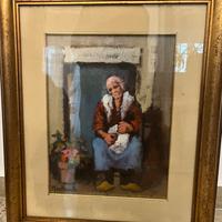 Dipinto olio su tela , Prof Mastrovito