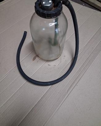 Botte di espansione liquido refrigerante in vetro 