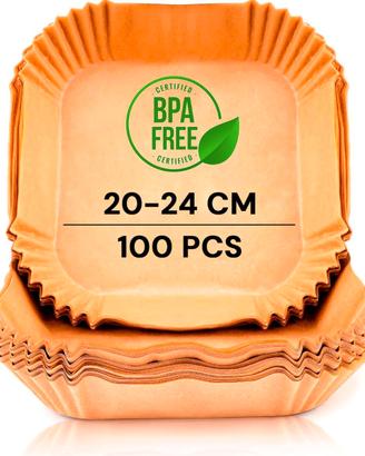 Carta Forno Friggitrice ad Aria 5-8L 20-24cm