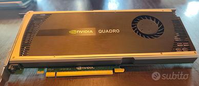 Scheda grafica Quadro 4000