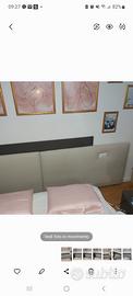 testiera letto matrimonial e rivestimento girolett