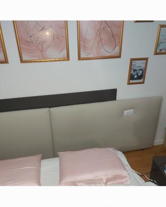 testiera letto matrimonial e rivestimento girolett