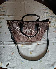 Borsa Roccobarocco - Effetto Pitone Lucido - NUOVA