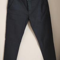 Pantaloni chino uomo neri