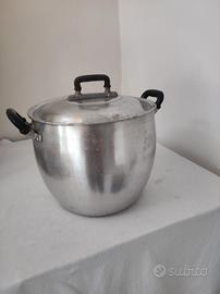 Pentola in alluminio vintage