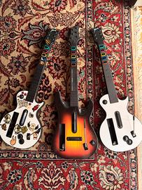 Guitar hero + chitarre Wii