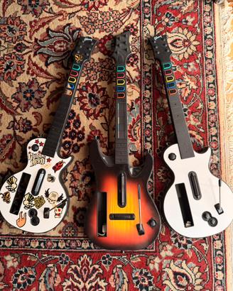 Guitar hero + chitarre Wii