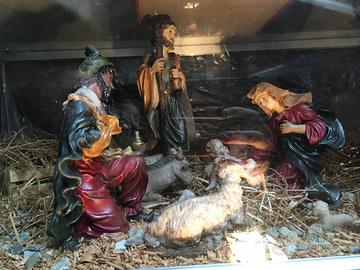 presepe in terracotta