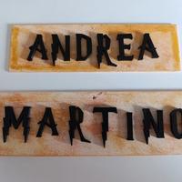 Harry Potter targa con nome