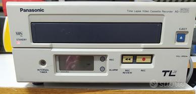 Videoregistratore Vhs Panasonic AG 6124E Time Laps