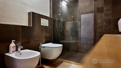 Trilocale con giardino, terrazza e parcheggio