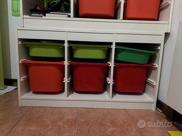 Mobile contenitore per giocattoli con cassetti