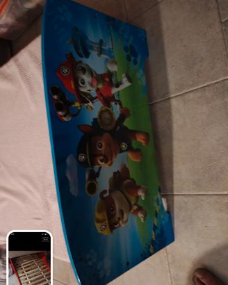lettino paw patrol