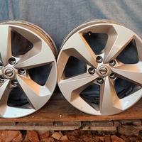 cerchi 17" originali Nissan Qashqai anno 2019/20