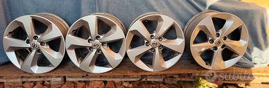cerchi 17" originali Nissan Qashqai anno 2019/20