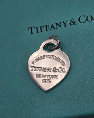 CIONDOLO TIFFANY HEART ARGENTO