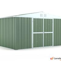 Box lamiera deposito Acciaio 403x269cm verde