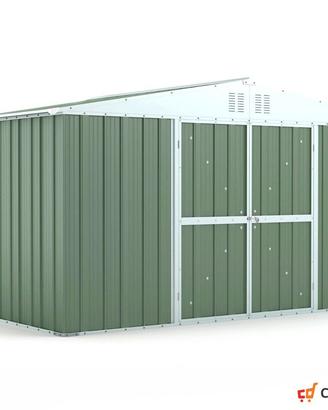 Box lamiera deposito Acciaio 403x269cm verde