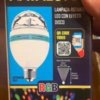 Lampadine effetto disco
