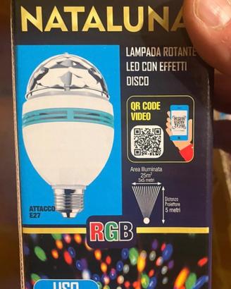 Lampadine effetto disco
