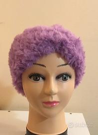 Paraorecchie fascia capelli lilla