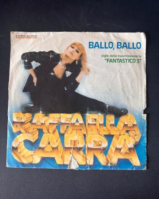 Vinile raffaella carra 45 giri dammi un bacio 1982