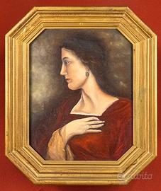 Quadro con soggetto femminile
