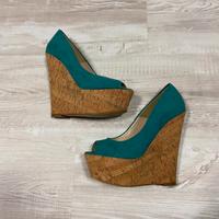 Scarpe zeppe azzurre Altramarea / numero 36