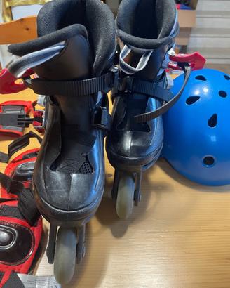 Roller + set completo protezioni