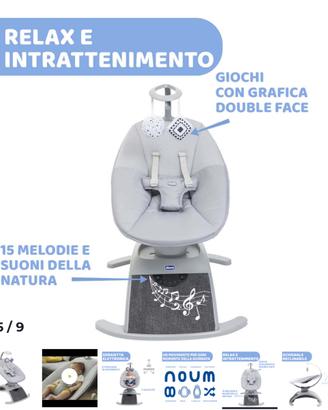 Sdraietta Altalena automatica ComfyWave Chicco
