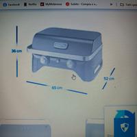 BBQ DA TAVOLO CAMPIGAZ ATTITUDE 2100 EX A GAS