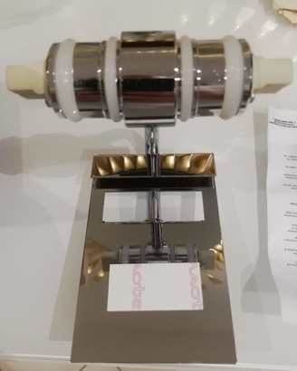 Lampada per specchio cromata e a led, sono 2