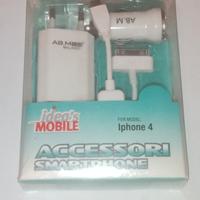 kit completo accessori Iphone 4 