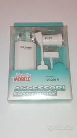 kit completo accessori Iphone 4 