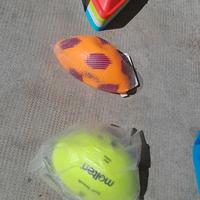 pallone da calcio,da minivolley, set 100 cinesini 