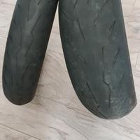 gomme da moto pirelli diablo rosso 4 usate